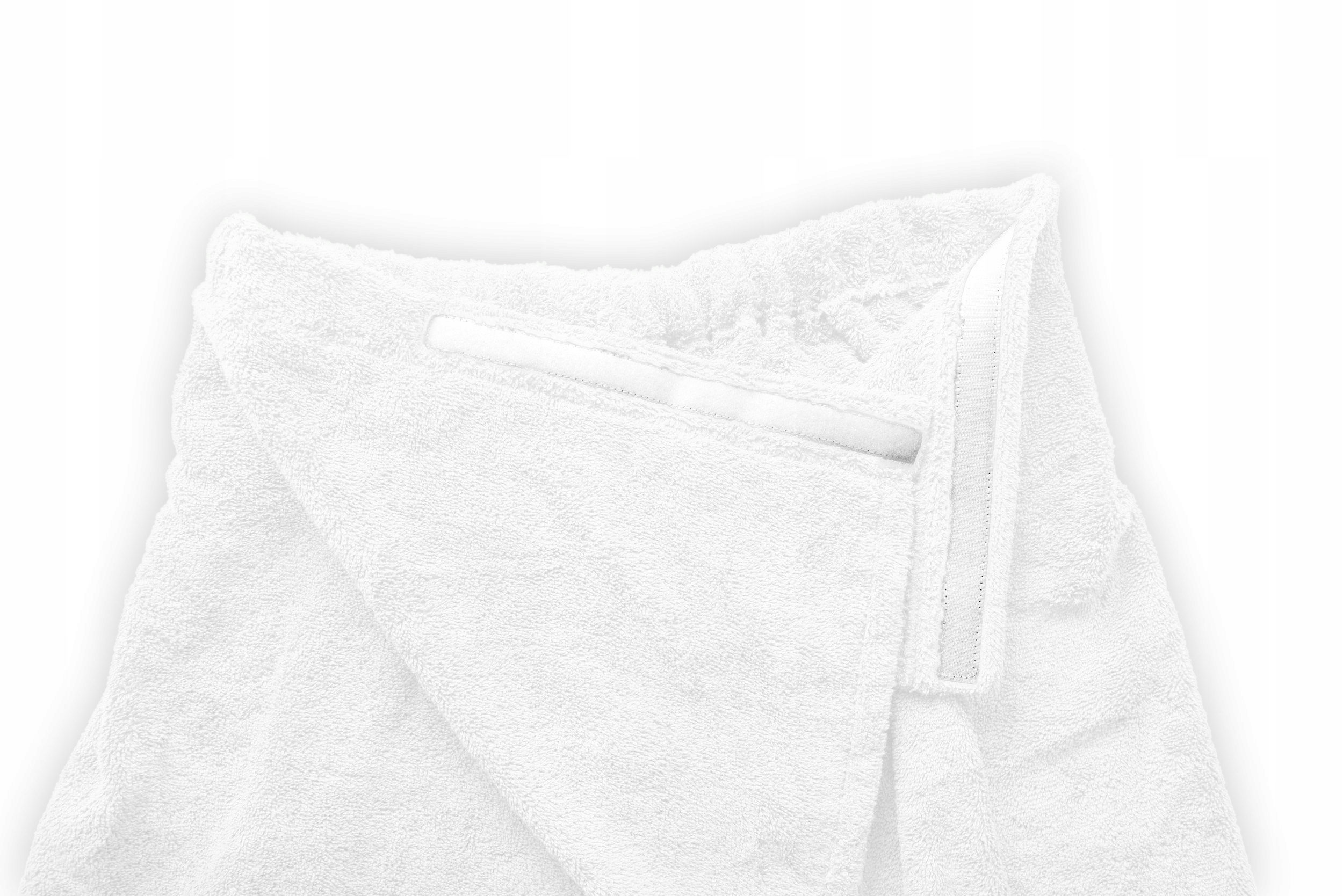 Ręcznik do sauny męski, na siłownię z gumką i zapięciem na rzep Długość (cm) 50 cm