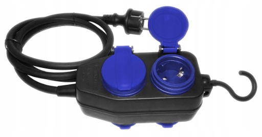 ORNO PRZEDŁUŻACZ WARSZTAT 4x GNIAZDA KABEL 5m IP44