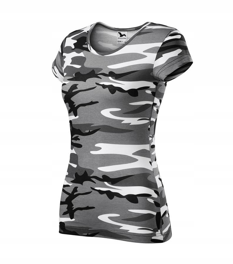 

Koszulka damska Moro Camouflage Malfini gray M
