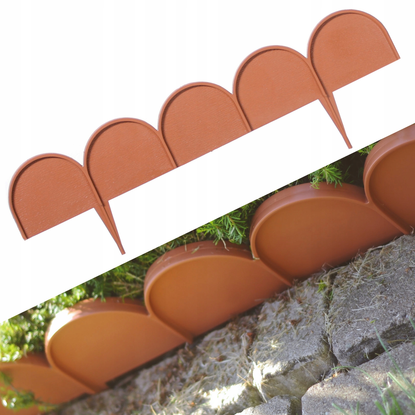 PALISADA OGRODOWA PŁOTEK OGRODOWY OBRZEŻE 0,5M