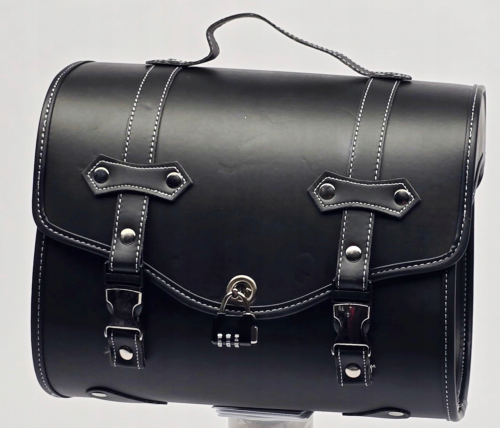 Kožený kufor Sakwa Centrálna taška na motocykel Valček 20L