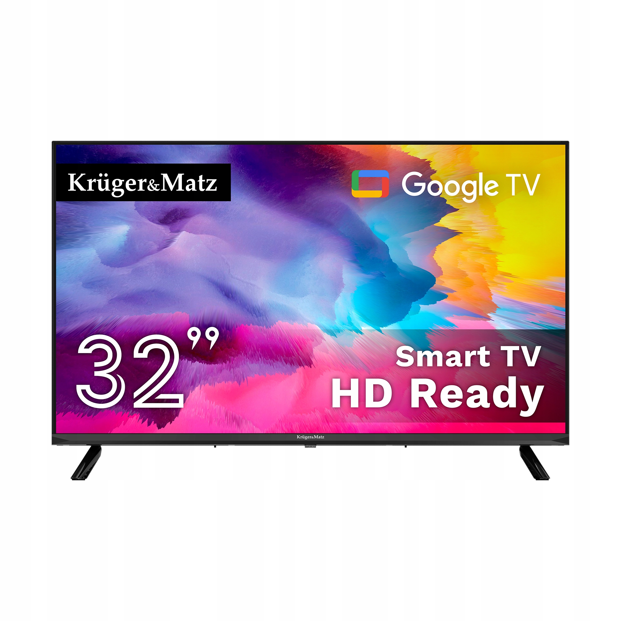 Televízor Kruger&Matz 32" Hd Google Tv 5.0, DVB-T2/S2/T/C H.265 Hevc