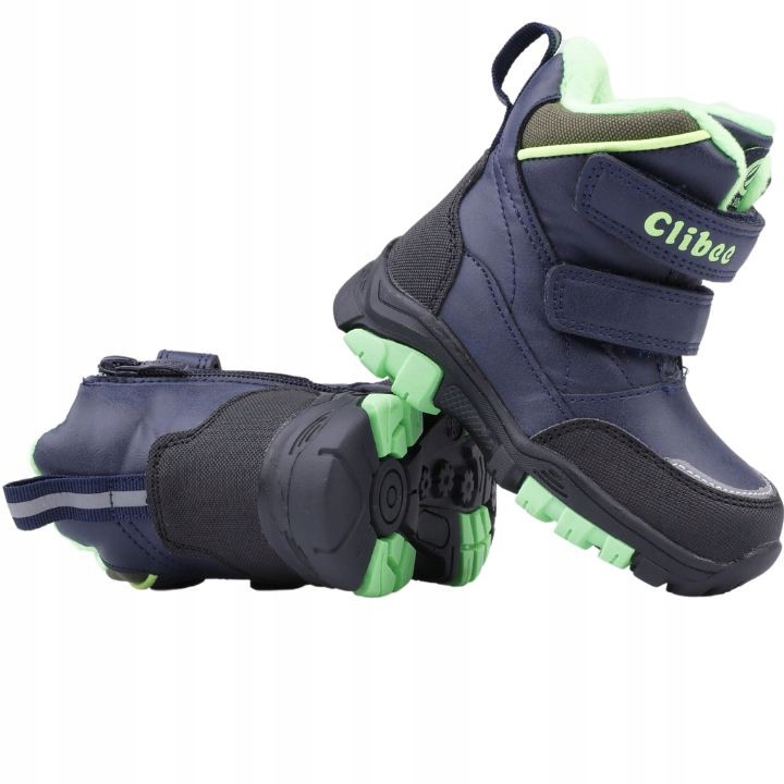 Botki śniegowce dziecięce sportowe mocno ocieplane Płeć chłopcy dziewczynki