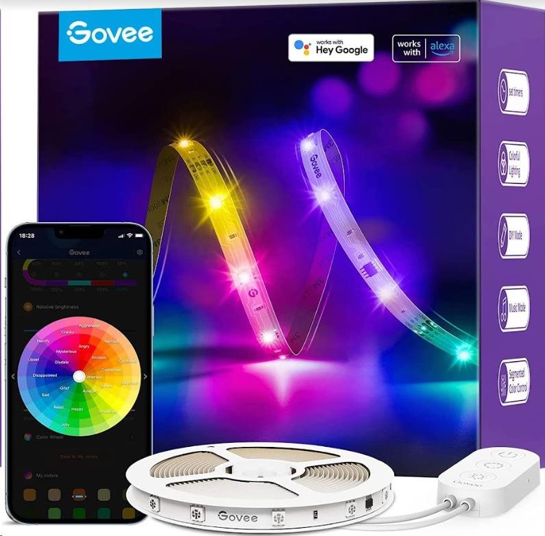 Govee WiFi Rgbic Pro Smart Led pásek 10m H618C3D1