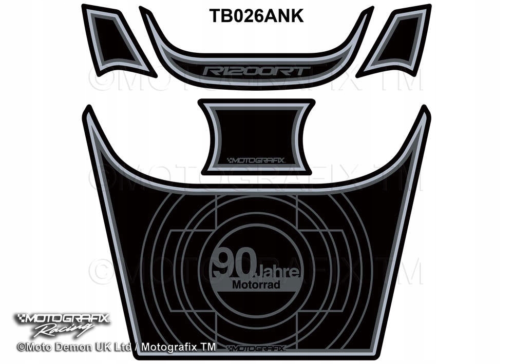 TANKPAD MOTOGRAFIX BMW R1200 RT 2005 - 2013