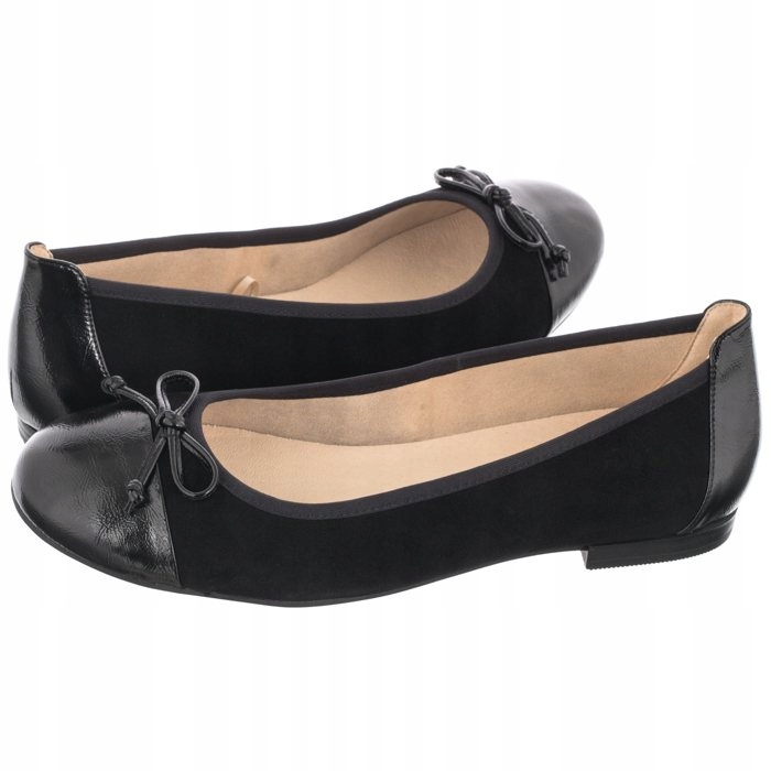 

Buty Damskie Baleriny Caprice Czarne 9-22105-28