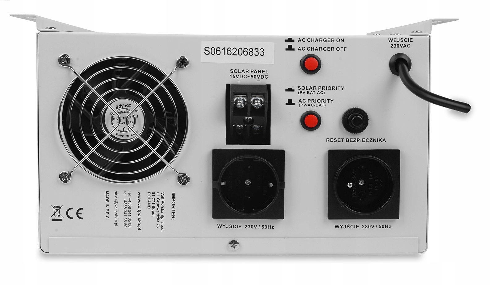 Przetwornica Ups SINUS 1000W ZESTAW SOLARNY 100ah Marka Inna