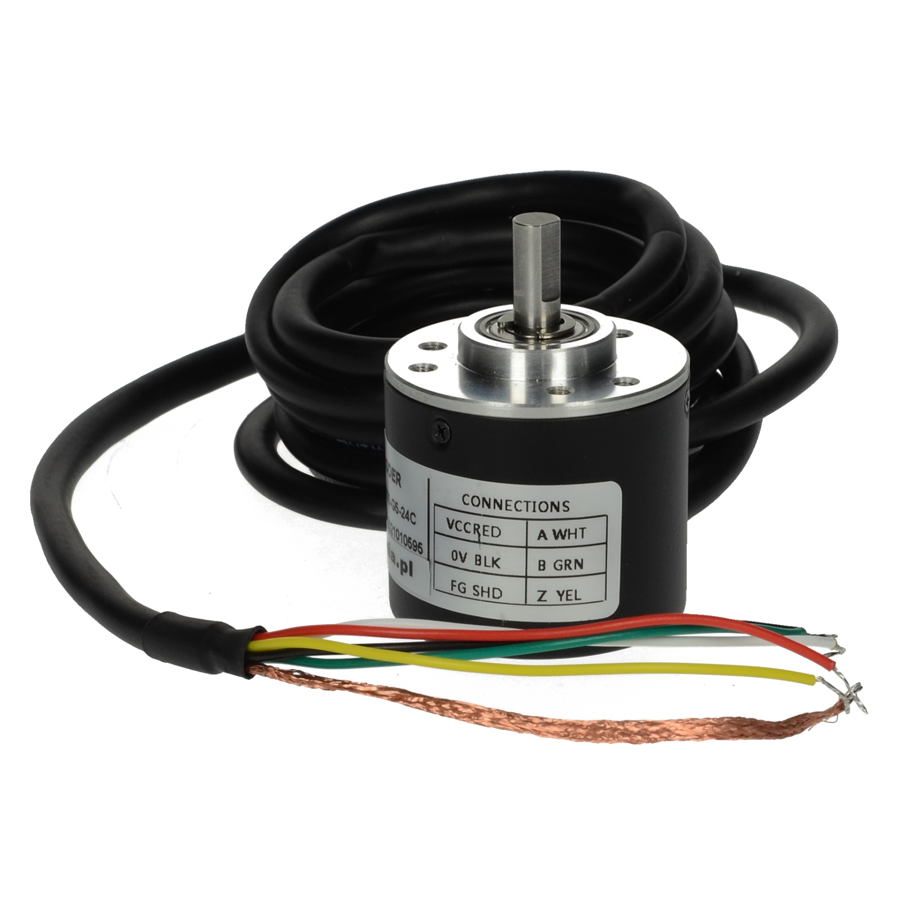 Enkoder inkrementalny obrotowy PIB3806-720-G5-24-C, 720imp/obr, 5-24VDC, f Rodzaj optyczny