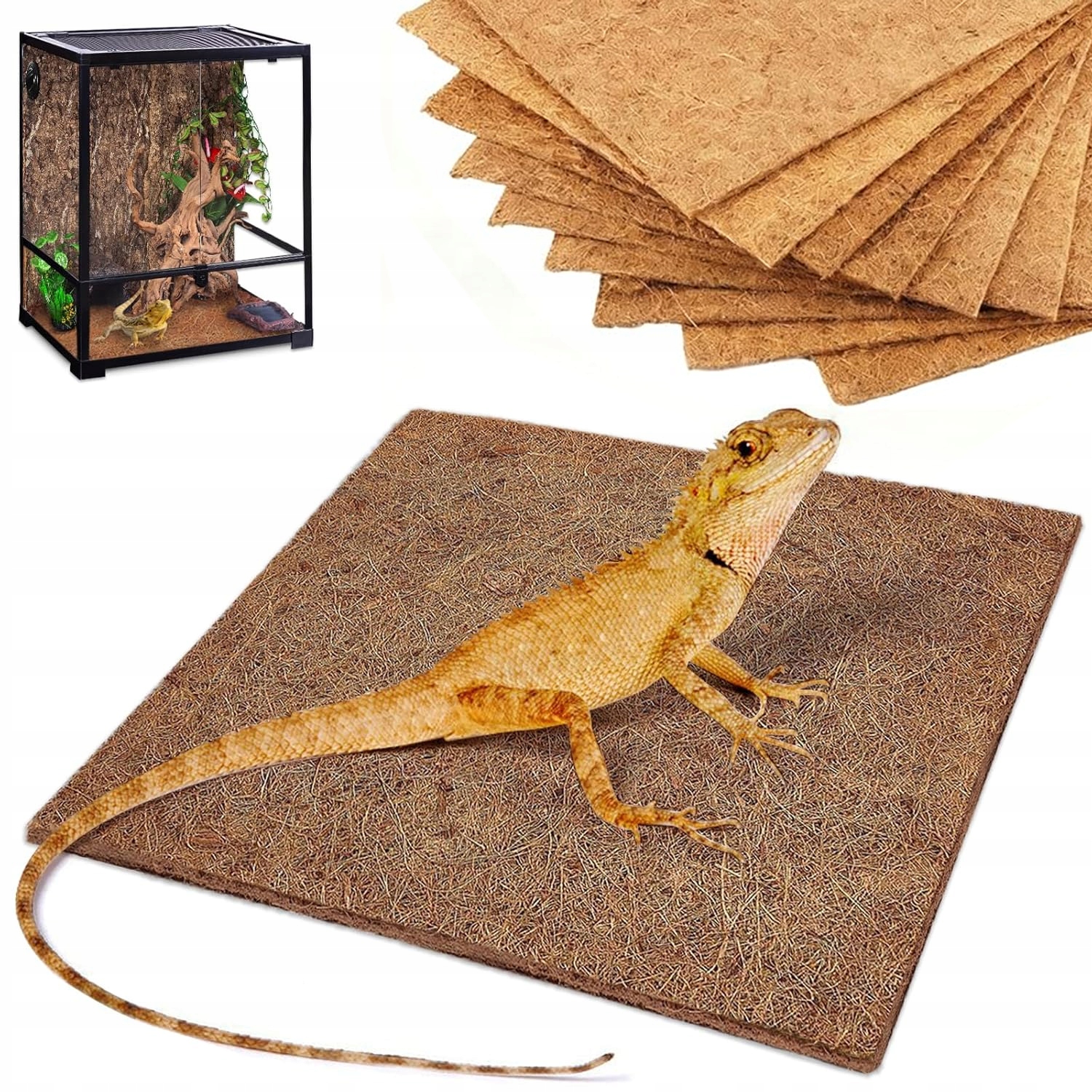 Levně 10 Ks Velká Podložka Jako Stelivo Do Klecí Pro Opakované Použití