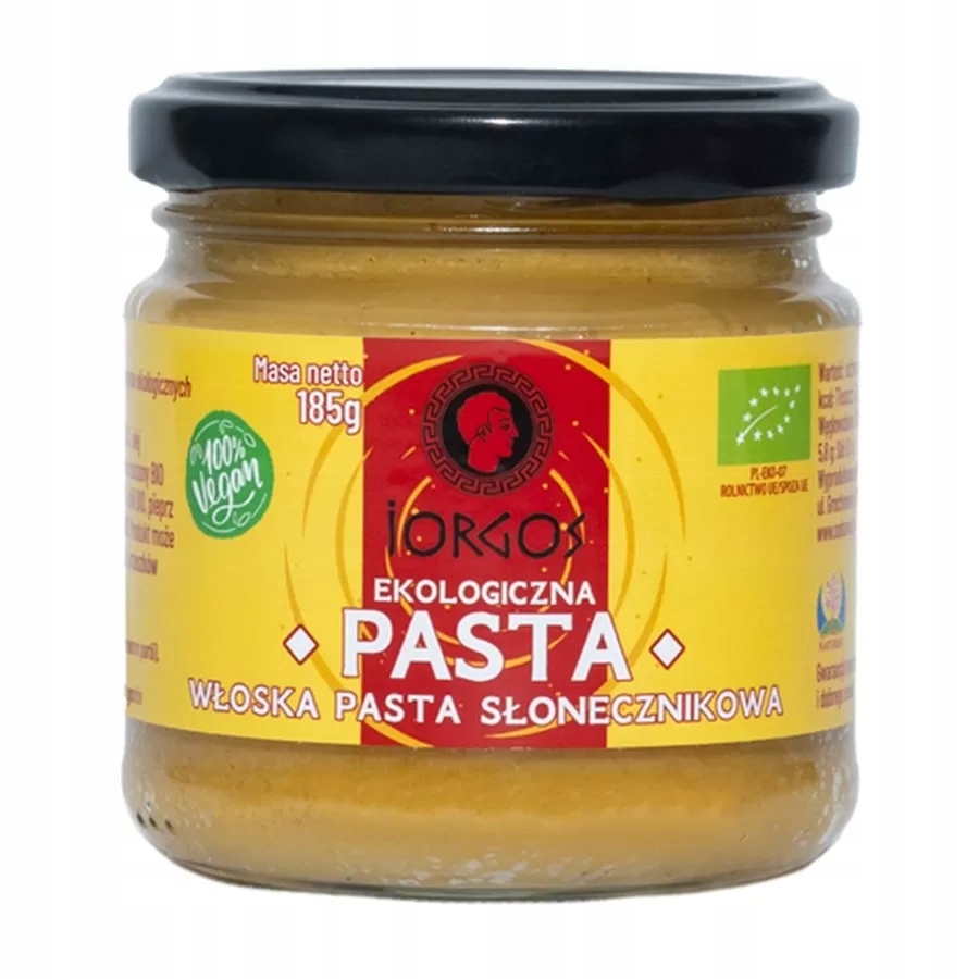 Levně Veganská italská slunečnicová pasta Iorgos Eko, 185 g