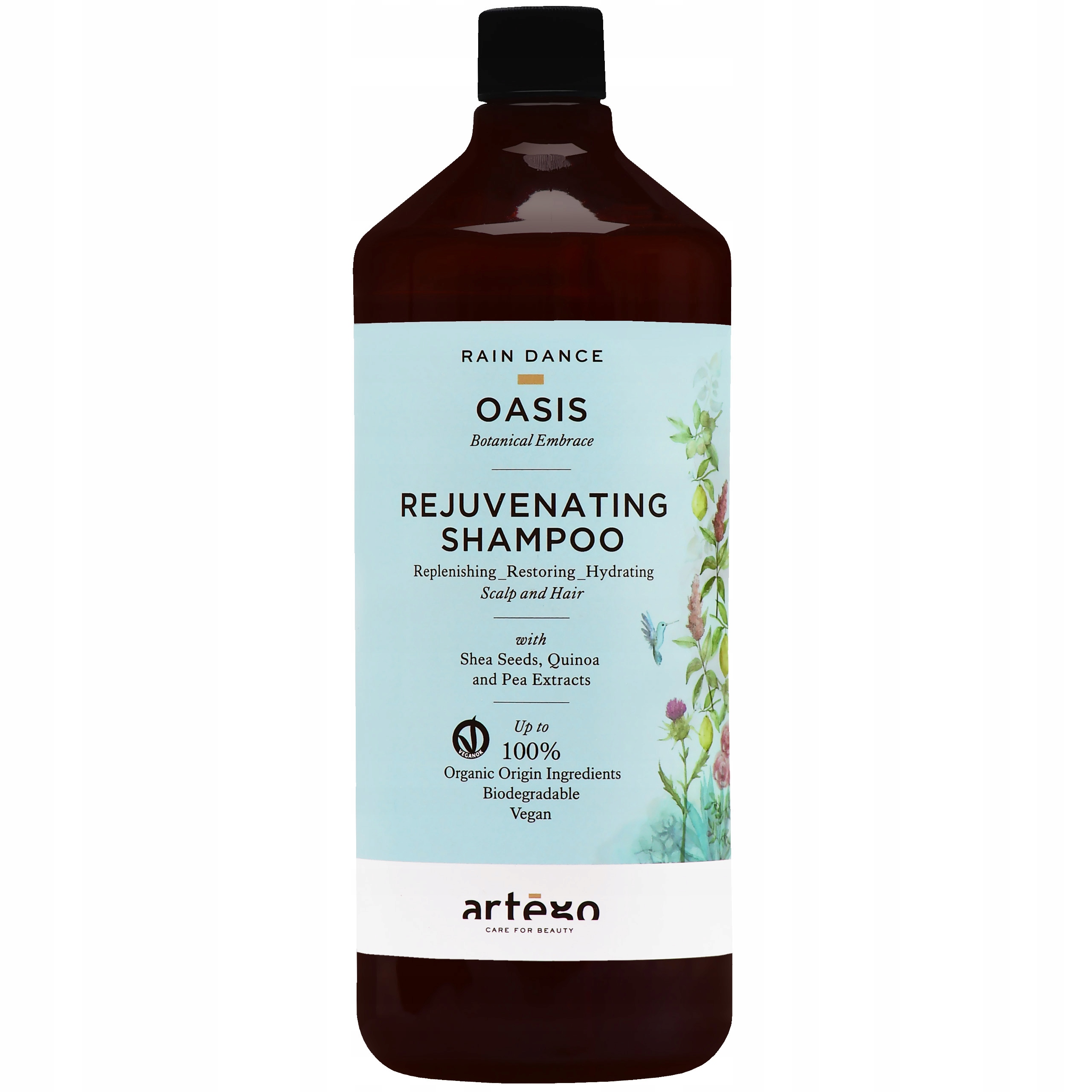 Rewitalizujący szampon Artego Rain Dance Oasis do każdego typu 1000 ml