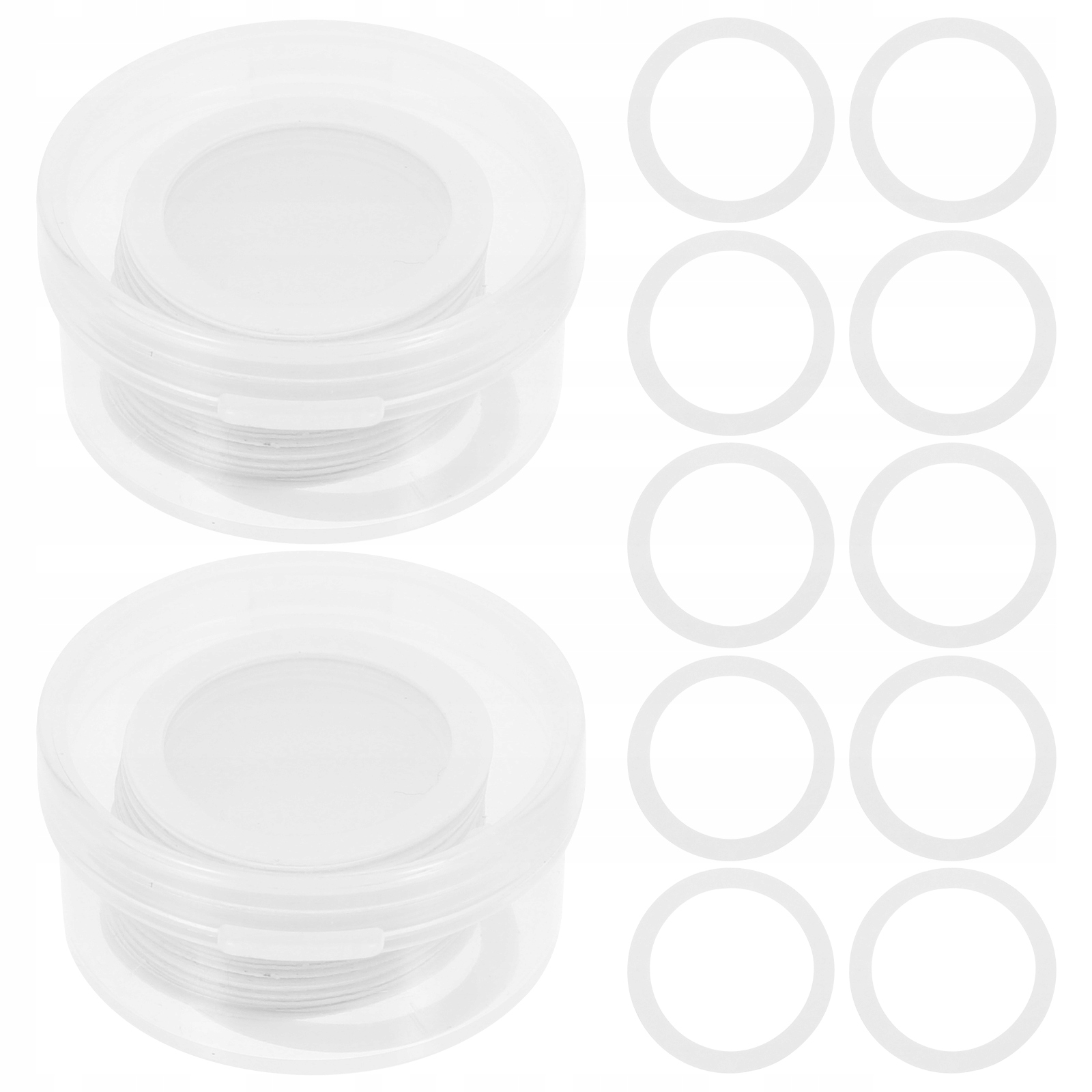 DIMO PE FLUTE DIAPHRAGMS KAZOO MUSICAL REPLACEMENT 60 SZT