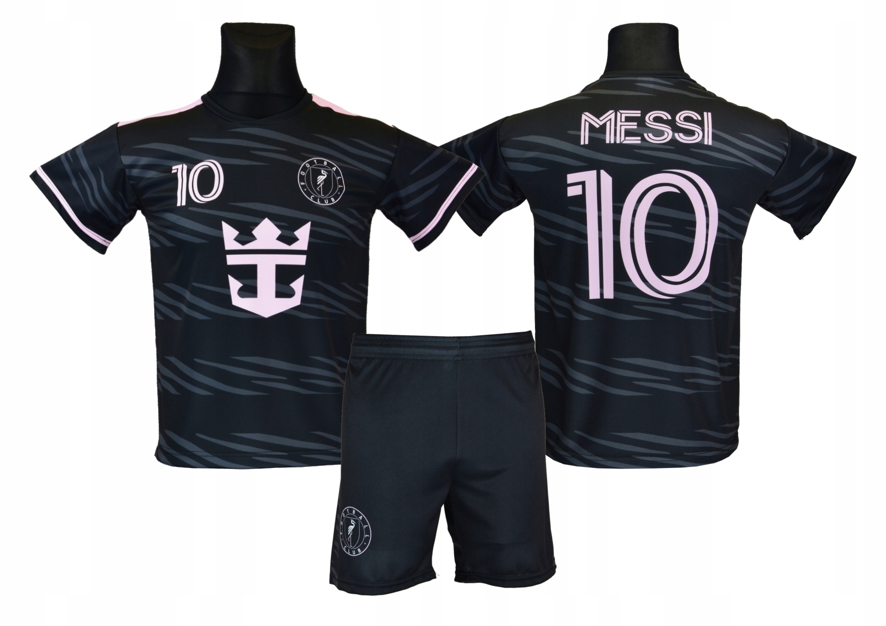 MESSI strój piłkarski koszulka spodenki rozm. 140