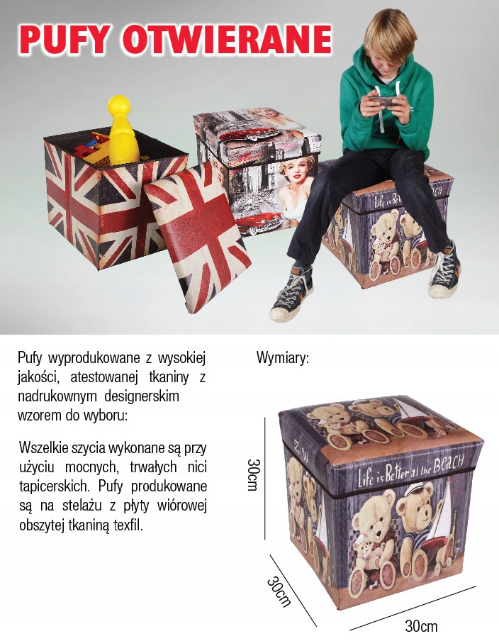 PUFA OTWIERANA SCHOWEK POJEMNIK Marilyn Monroe AS17 Kod producenta AS17