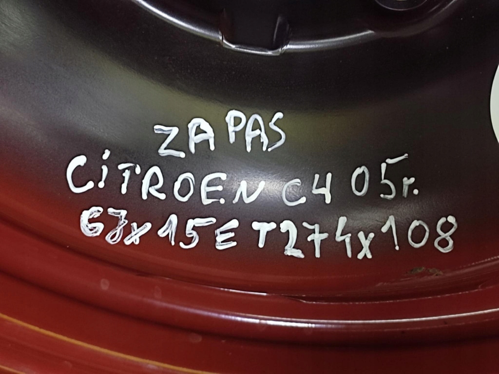 disk stalowa Citroen OE 6.0" x 15" 4x108