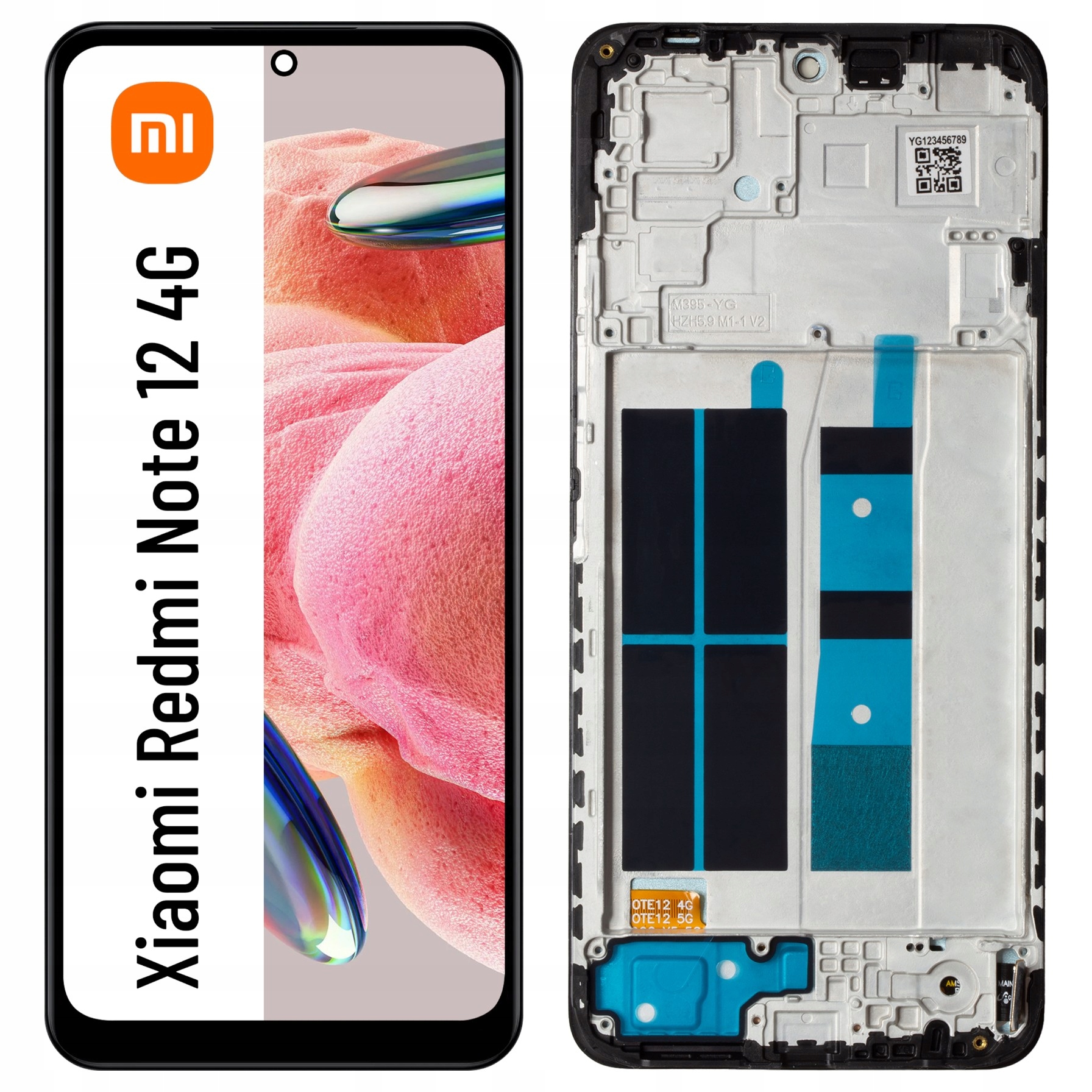 Wyświetlacz Zila Incell do Xiaomi Redmi Note 12 4G z ramką
