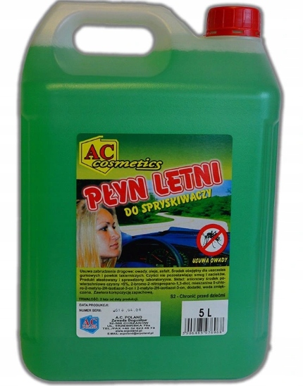 

Letni płyn do spryskiwaczy 5l miły zapach