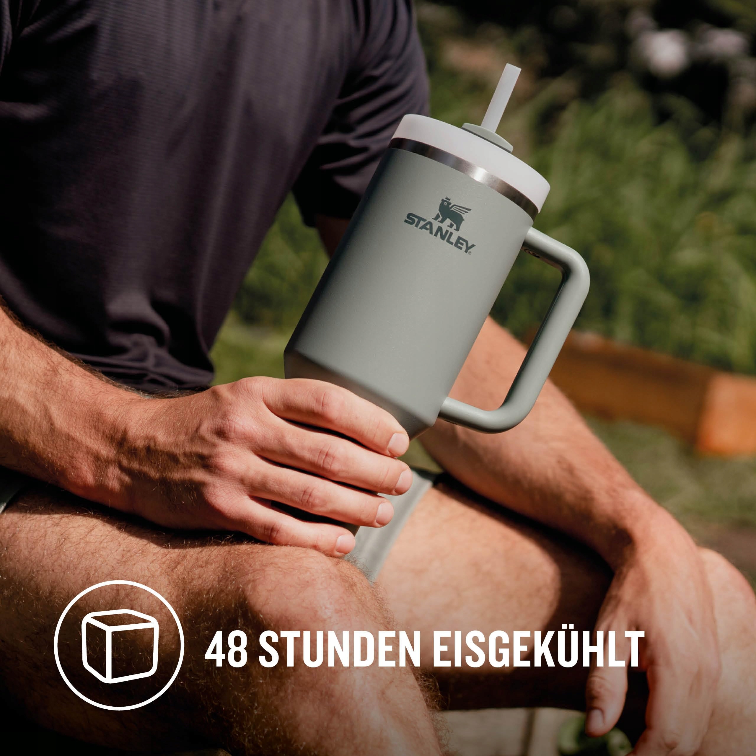 STANLEY Quencher H2.0 Butelka Termiczna Ze Słomką 1.2L Stal Nierdzewna — miniatura 4