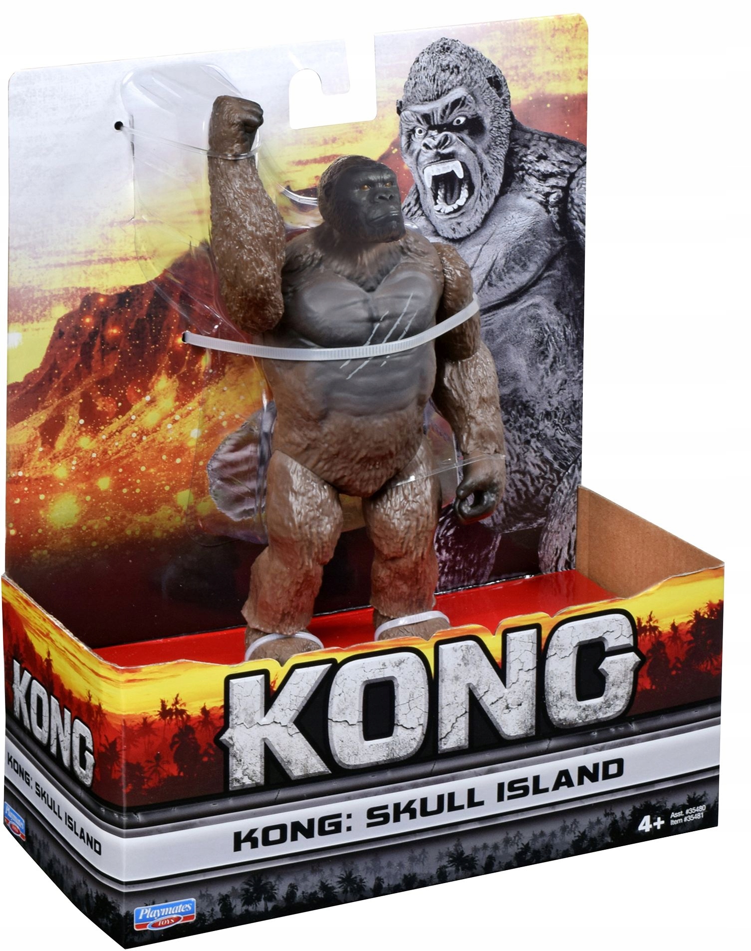 FIGURKA KING KONG GORYL Z FILMU KONG WYSPA CZASZKI