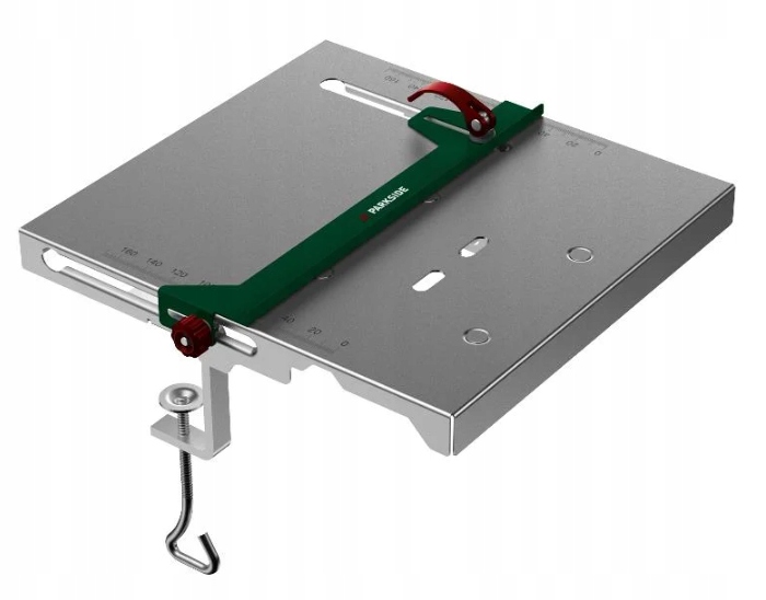 Stół do wyrzynarki Parkside Psst A1 stal 32x30 cm ogranicznik
