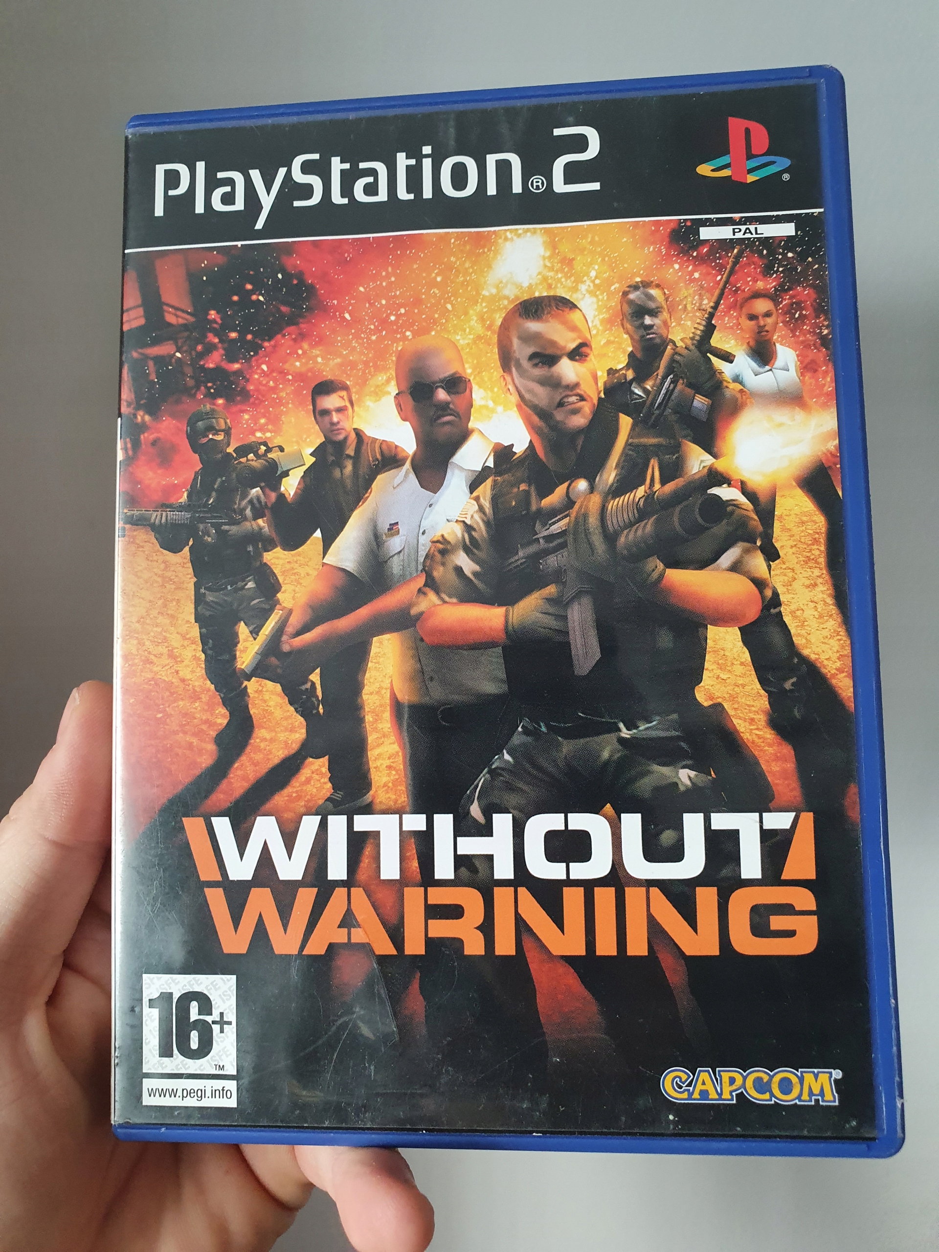 WITHOUT WARNING PS2 KOMPLET 3xA STAN BDB+ Platforma Sony PlayStation 2 (PS2)