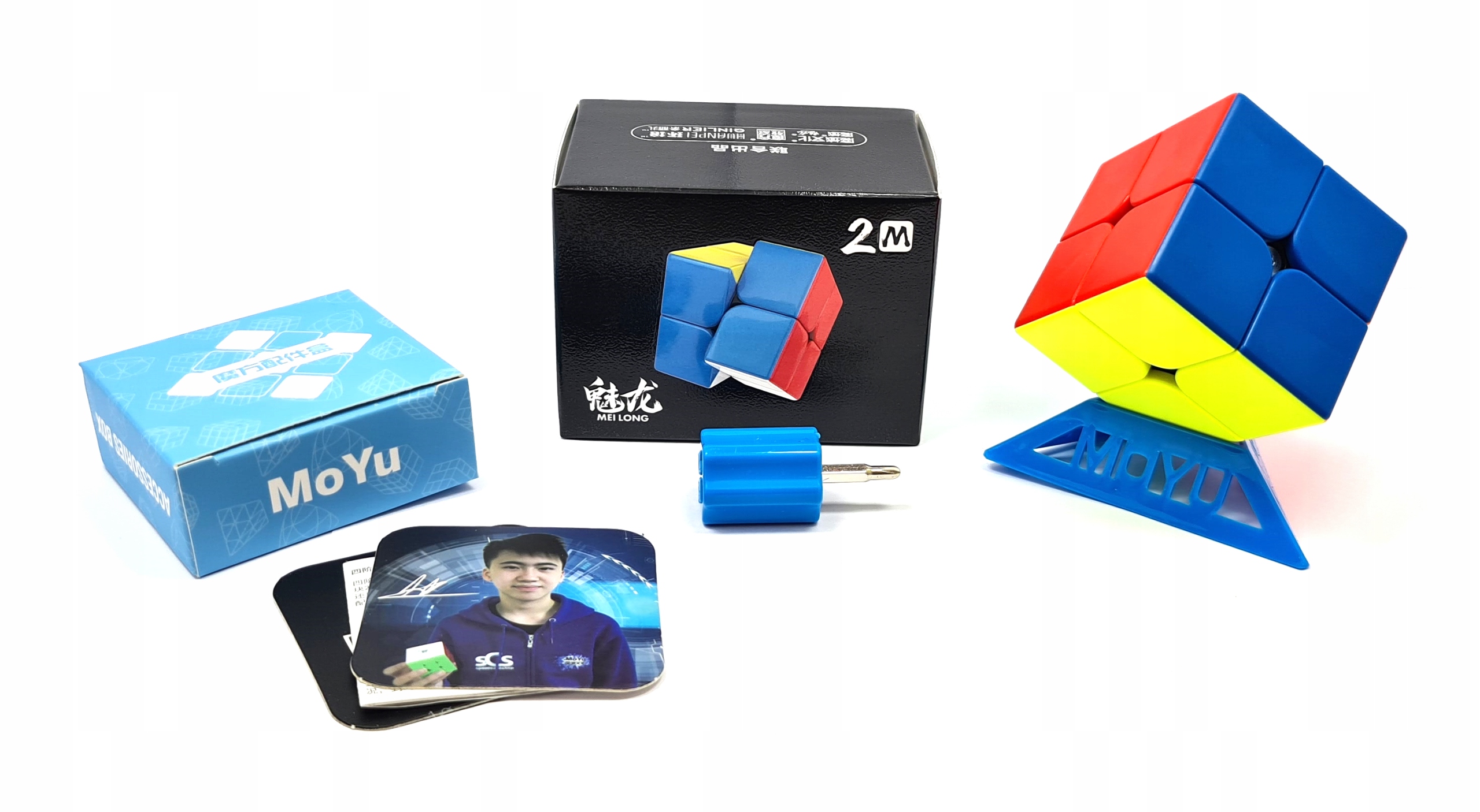 MAGNETYCZNE kostki MoYu 2x2 3x3 PYRAMINX EAN (GTIN) 6096400310300