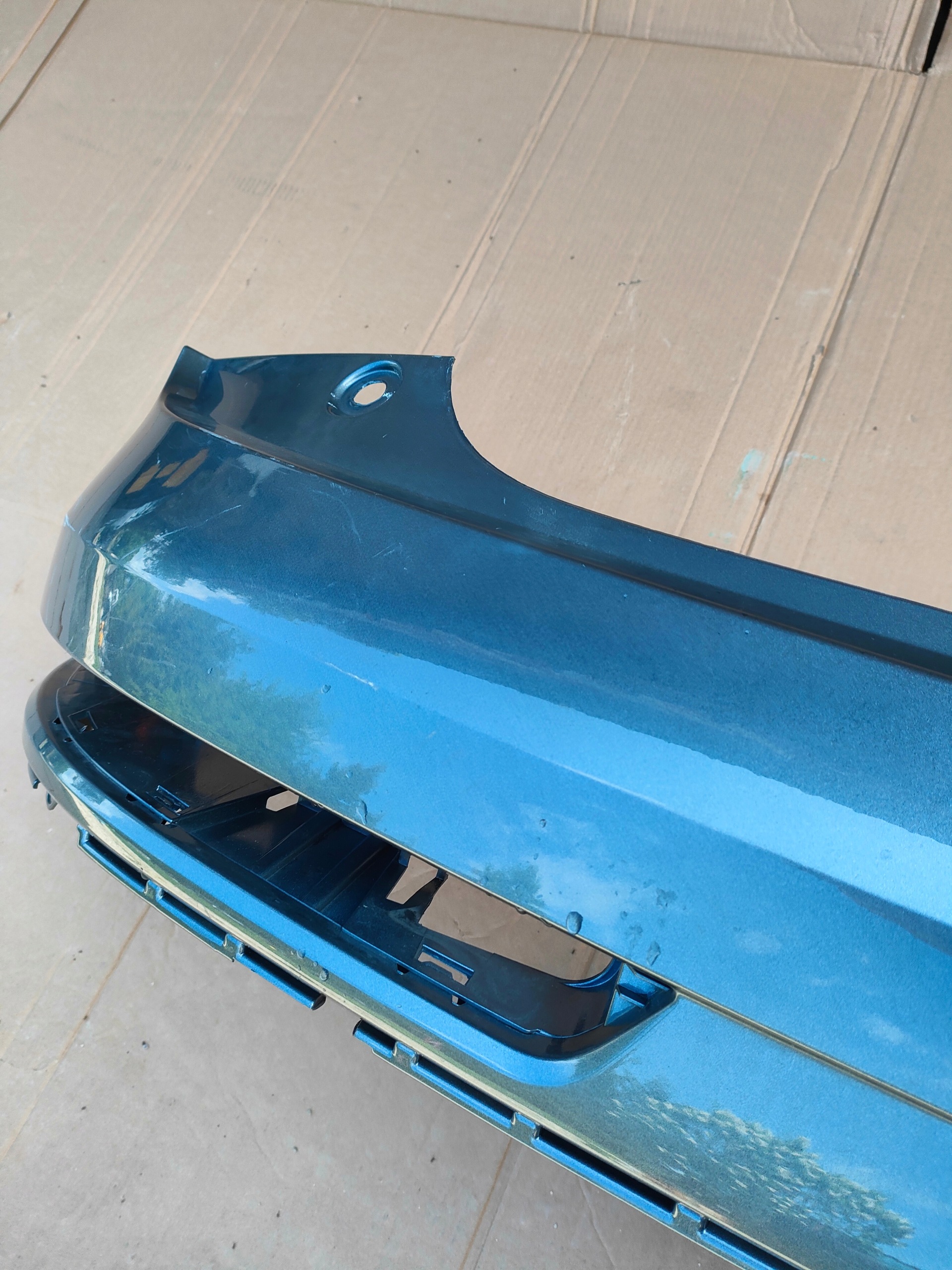 AUDI Q3 LIFT 8U bumper rear part 8U0807385C original