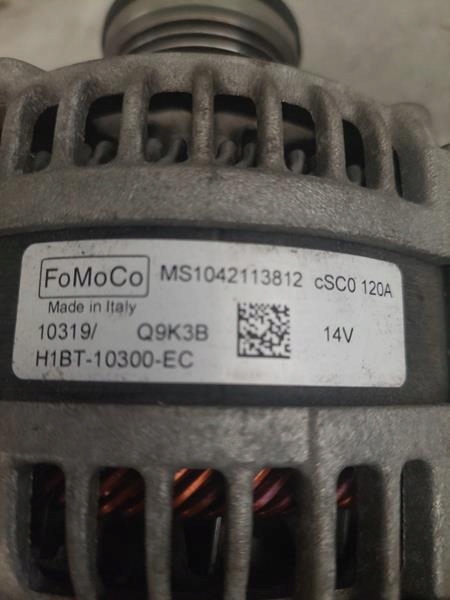FORD FIESTA MK8 1.1B ALTERNATOR H1BT-10300-EC Typ samochodu Samochody osobowe