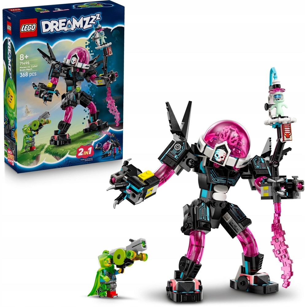 LEGO DREAMZzz 71495 Mateo vs. Kybermózgowy robot