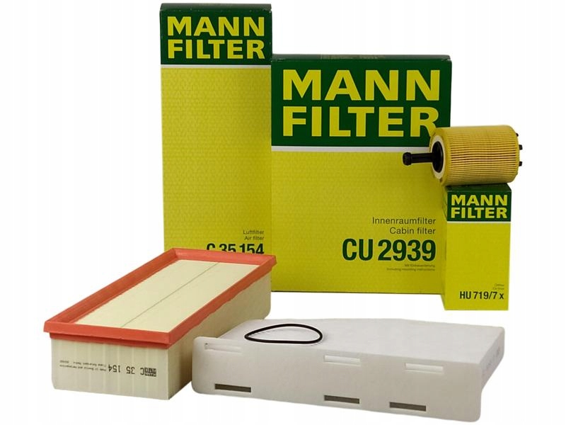 

Seat Altea 1,9TDI 105KM Zestaw Filtrów Filtry Mann