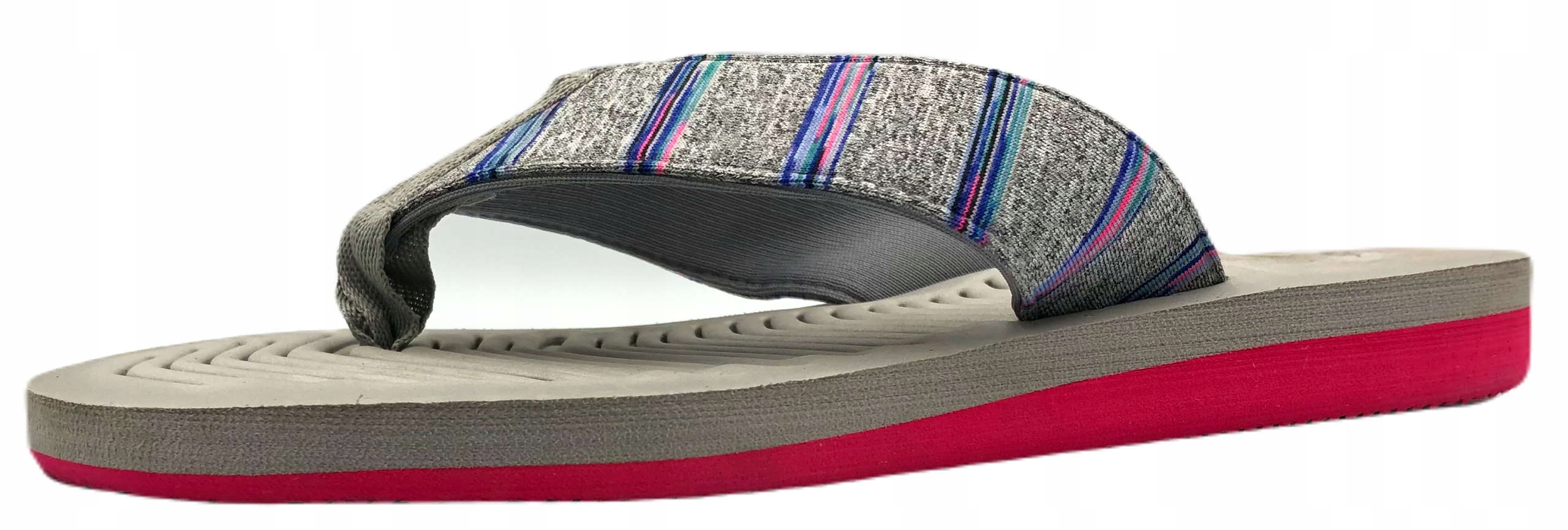 DAMSKIE JAPONKI PIANKOWE AMERICAN 707019 SZARE 38 Marka American Club