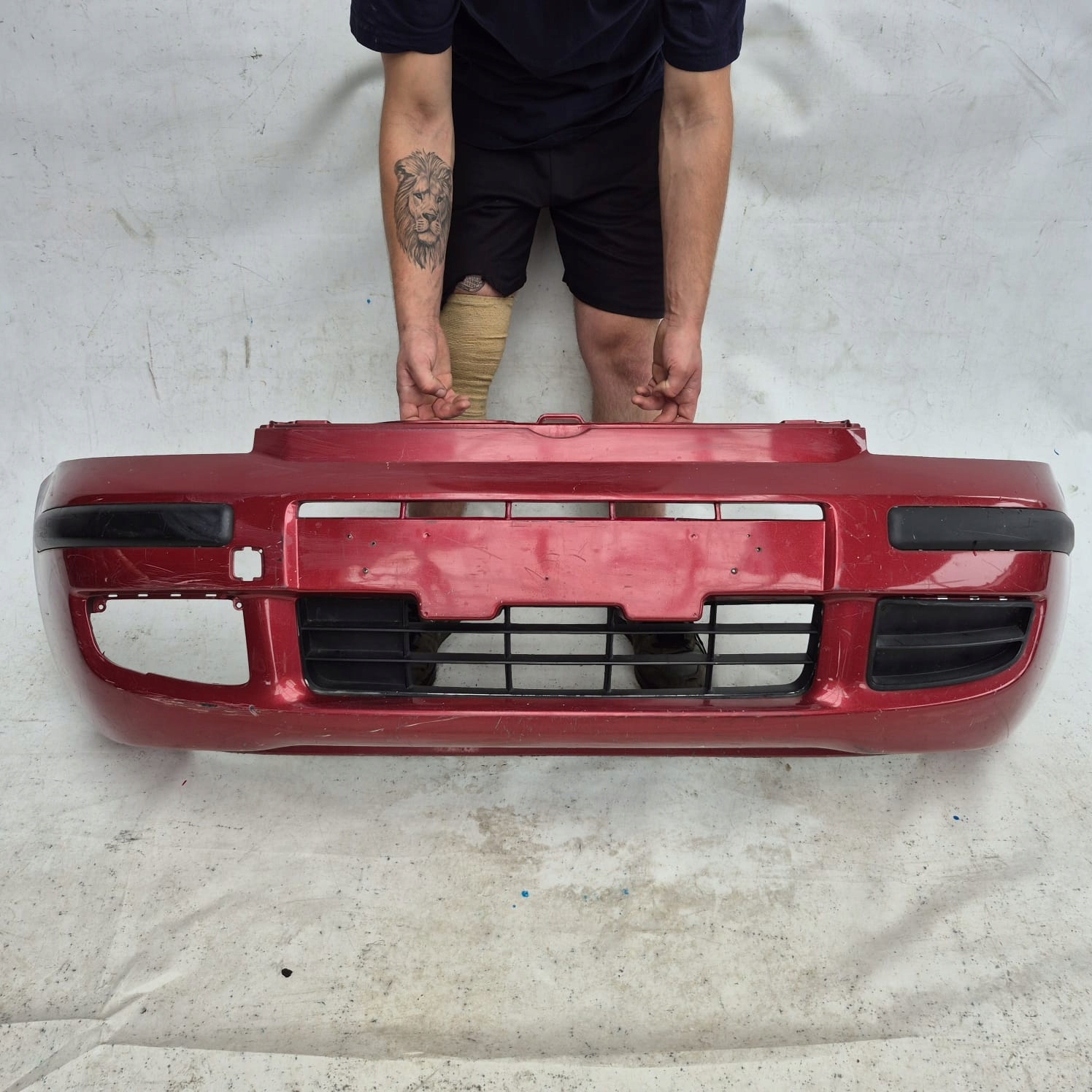 FIAT PANDA II 2 03-12 bumper front front 735316603
