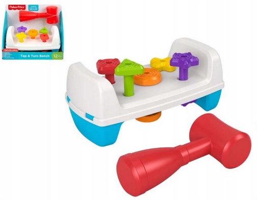 

Fisher Price Aktywizujący Warsztacik Malucha 12m+