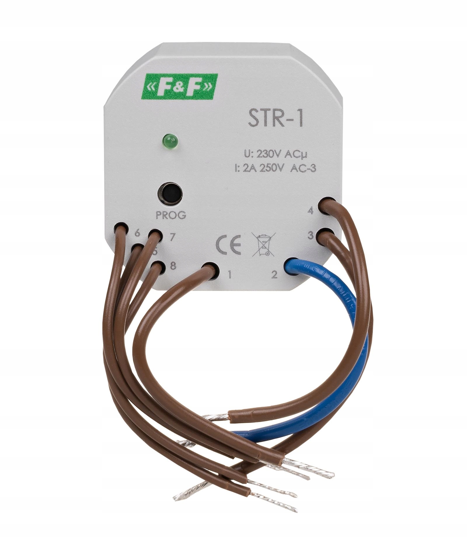 

Sterownik rolet do puszki 230V Ac STR-1 FiF Ff