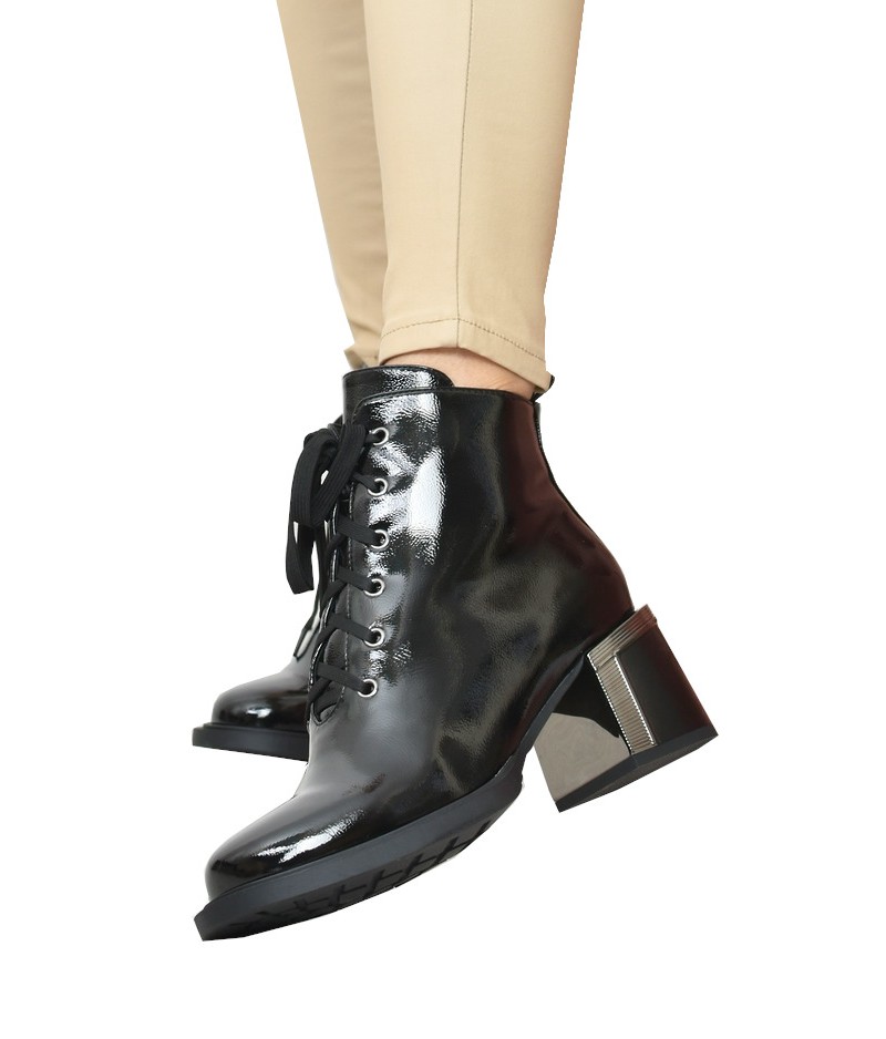 Botki damskie D&a MR870-98 Czarne 36