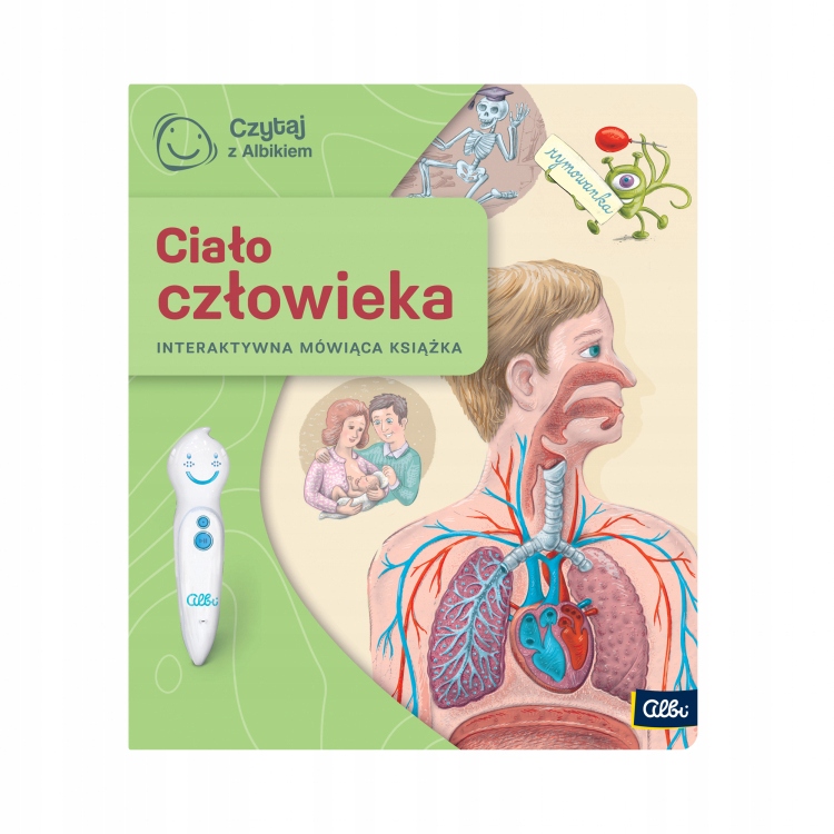 

Czytaj z Albikiem Książka Ciało Człowieka Albik Ww
