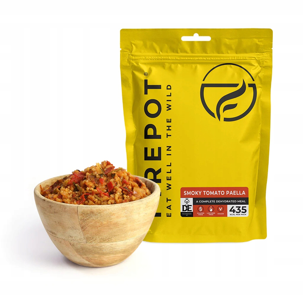 Danie liofilizowane Firepot Paella z wędzonymi pomidorami 135 g (435 kcal)