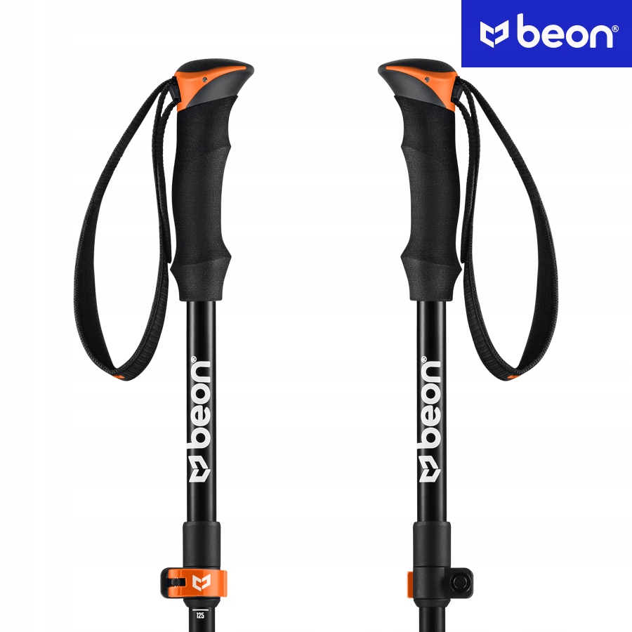 KIJE TREKKINGOWE SKŁADANE REGULOWANE KIJKI DO CHODZENIA PO GÓRACH MOCNE Model Fold Lite