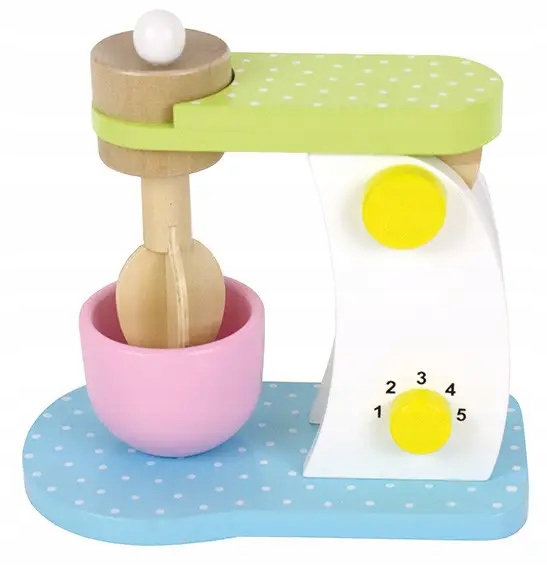 Drewniany mikser kuchenny