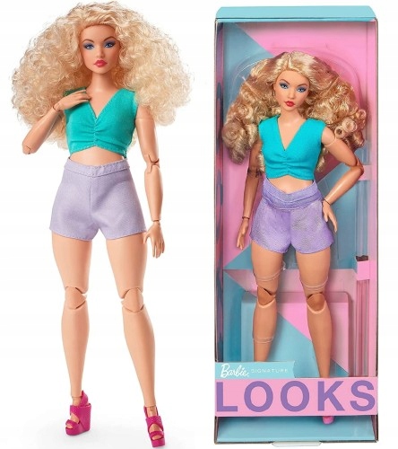 Lalka Barbie Signature Looks 16 blondynka HJW83