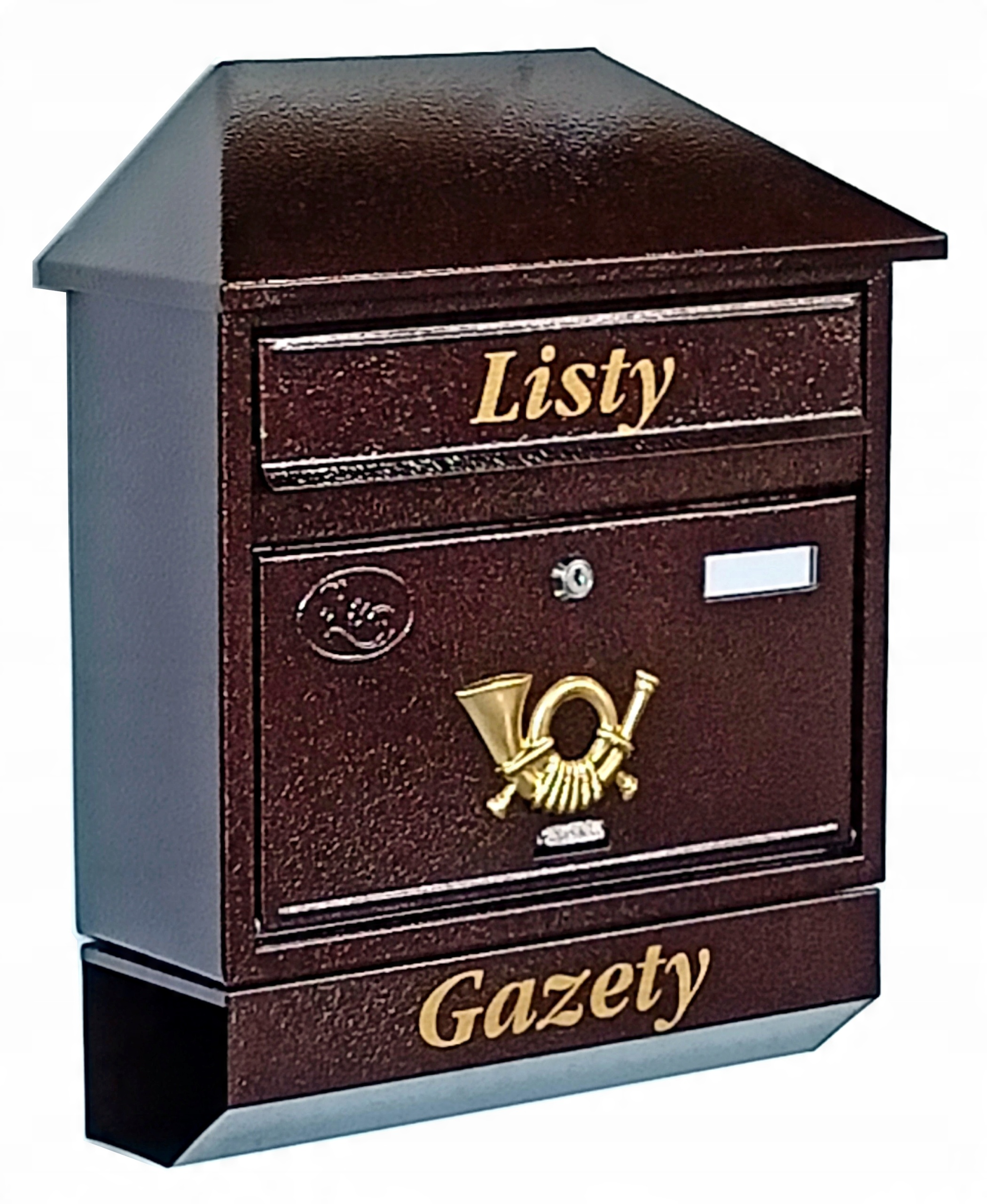 

Skrzynka na listy T9T Brązowy -A4- Bardzo Duża