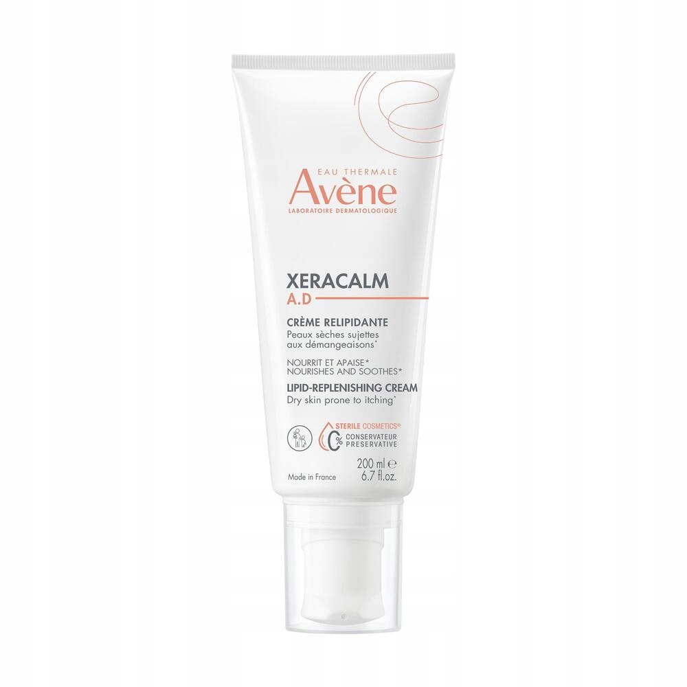 Avene Krem uzupełniający lipidy do ciała 200 ml skóra sucha atopia