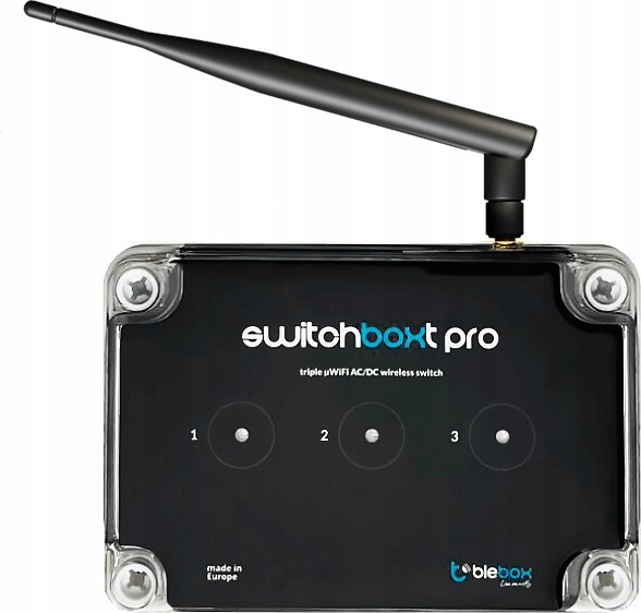 Reléový modul switchboxt pro s externou anténou Blebox