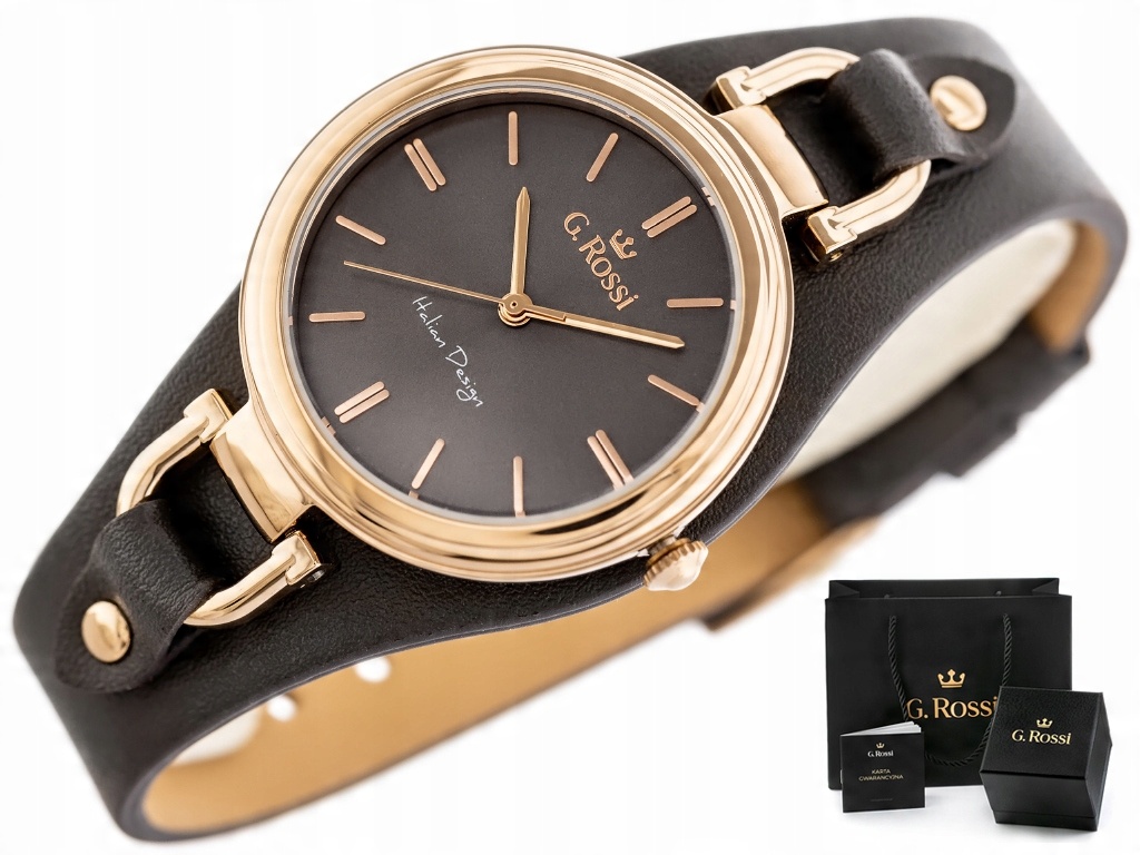 

Zegarek damski G. Rossi Stella pasek Box Grawer