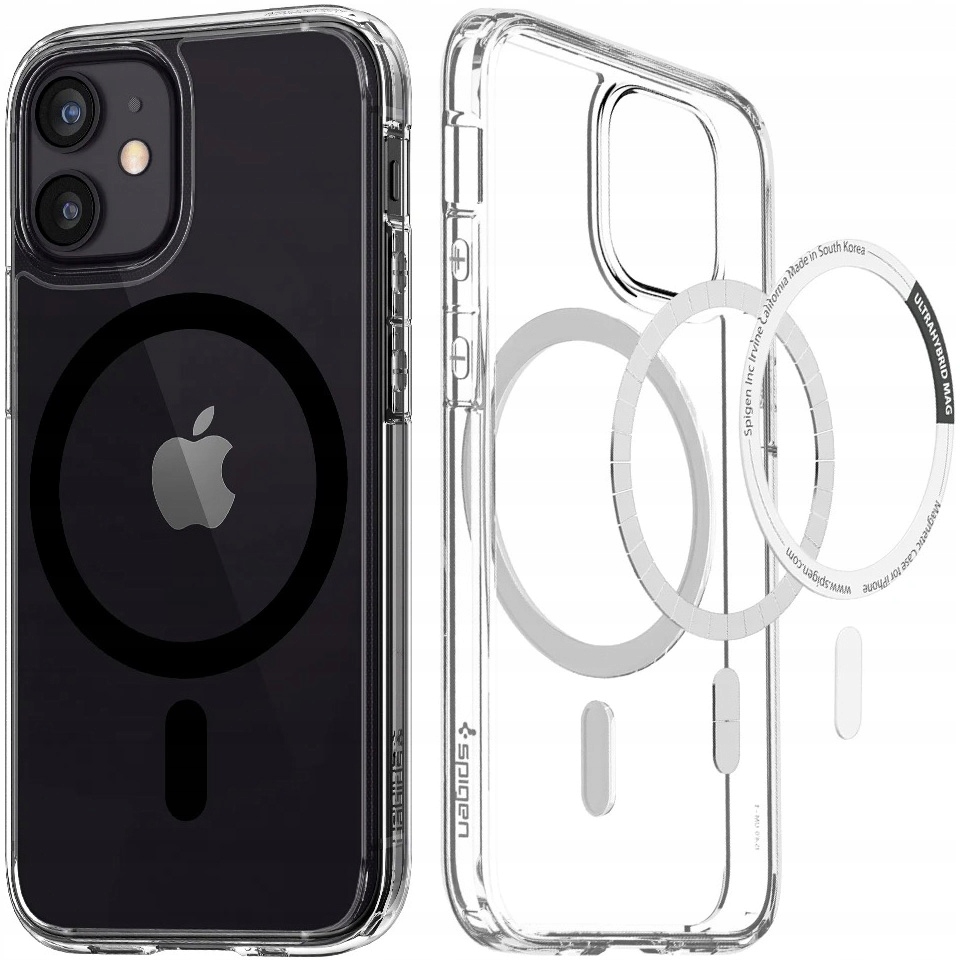 

Etui do iPhone 12 /Pro, Spigen Ultra Hybrid Mag