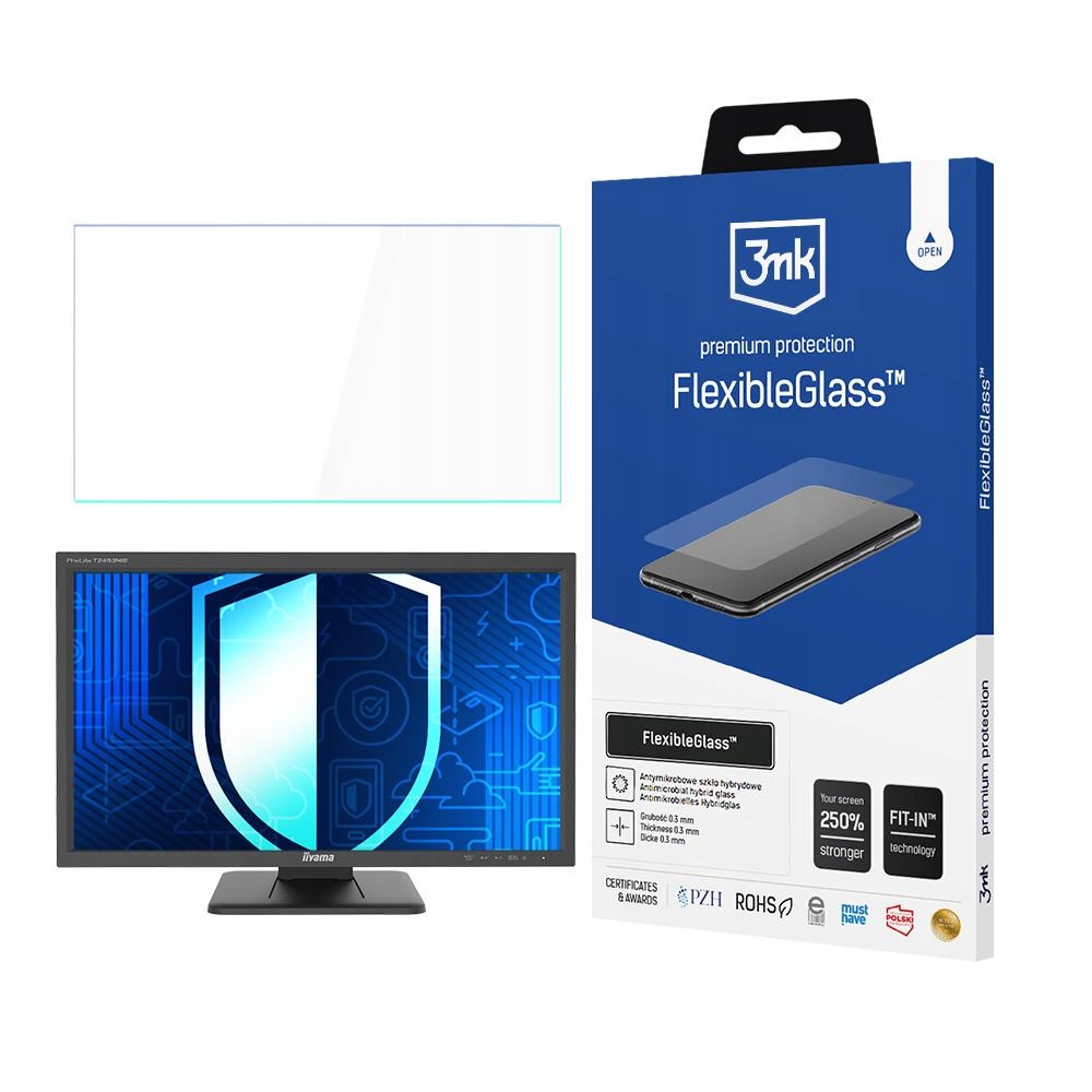 Hybridní Sklo pro Prolite T2453MIS-B1 až 25" 3mk FlexibleGlass
