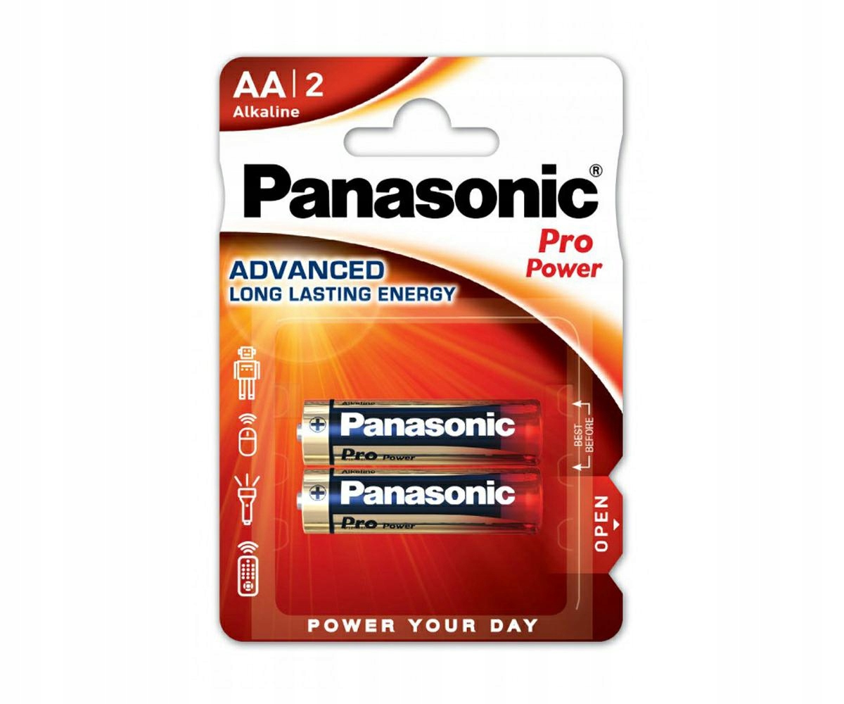 

2 szt Bateria Panasonic R6 Aa alkaline paluch 1,5V