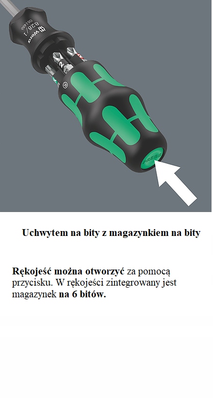 ZESTAW KRAFTFORM KOMPAKT 27, SET 2, 7CZ WERA Liczba elementów w zestawie 1