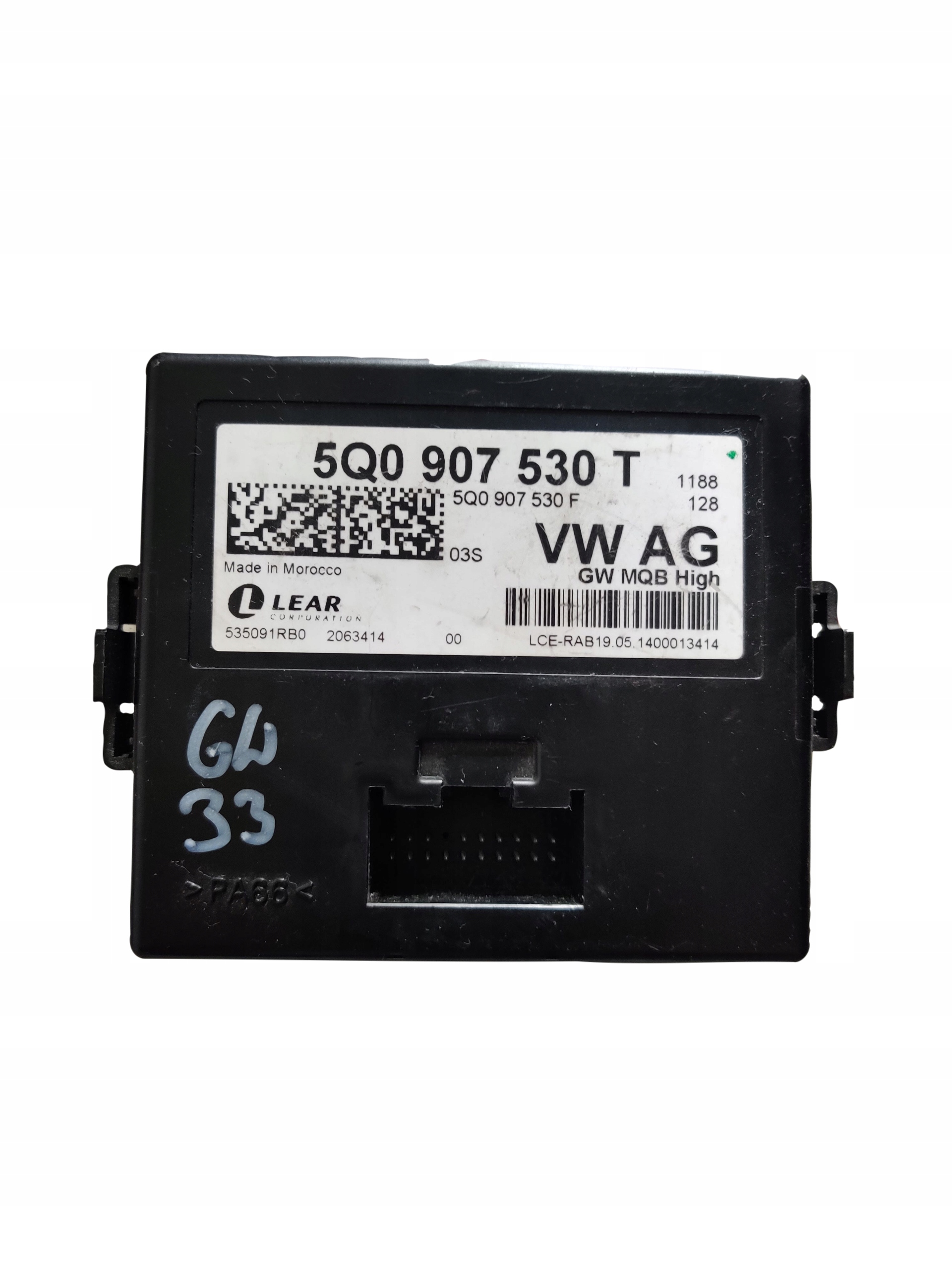 МОДУЛЬ ШЛЮЗА VW GOLF 5Q0907530T
