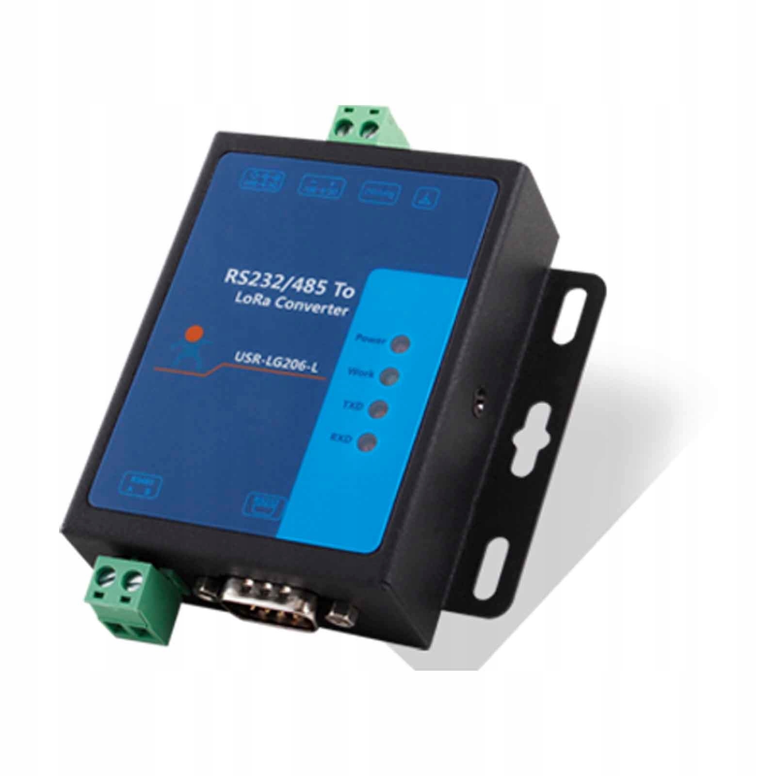 USR-LG206-L-P LoRa 433 MHz RS232 / RS485 Converter